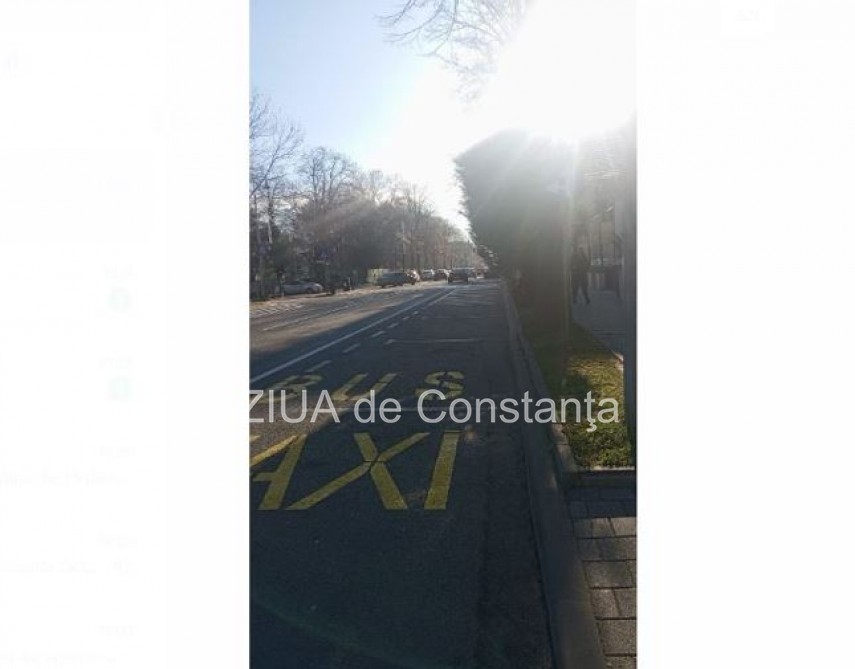 banda dedicata transportului in comun pe bulevardul tomis foto 675fe389b3e21
