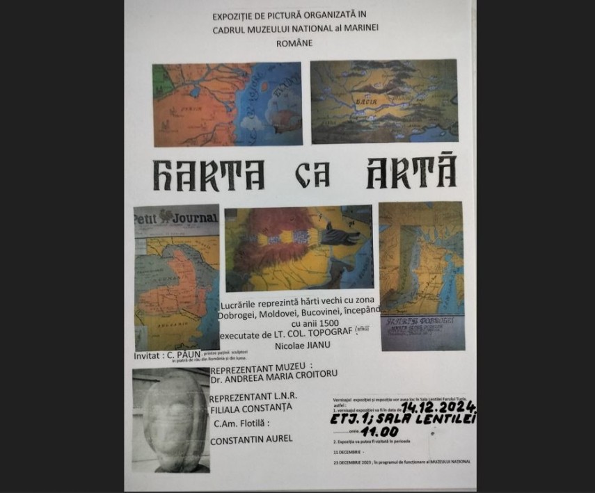 harti ce dateaza din anii 1500 sunt expuse in cadrul vernisajului harta cu arta 675bedadb6d3f