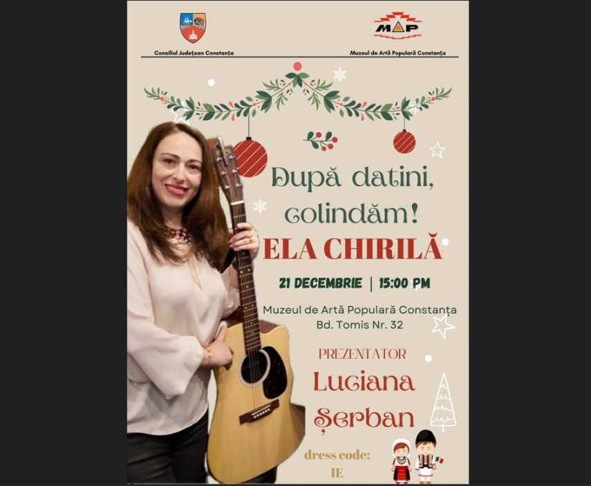muzeul de arta populara constanta organizeaza concertul de colinde dupa datini colindam 6763e83a3aea3
