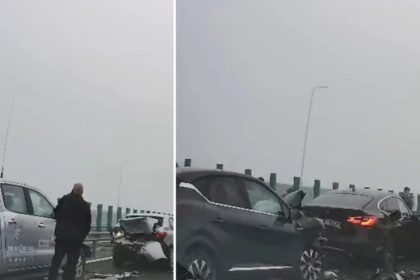 carambol rutier pe autostrada a0 traficul rutier este ingreunat 67ea44e2a1738