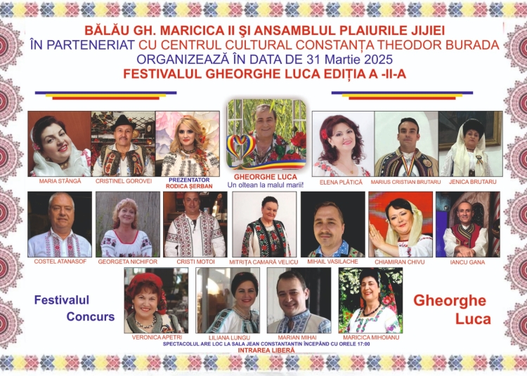 festivalul concurs de muzica populara gheorghe luca editia a ii a la centrul cultural judetean constanta teodor t burada 67e3506c7dc5e