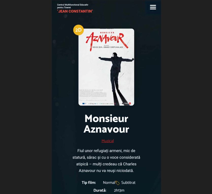 filmul despre viata artistului legendar charles aznavour va fi proiectat la constanta 67e4170892f6b