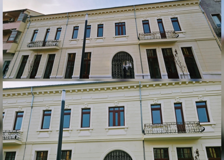 galerie foto fatada monumentului istoric hanul balcan a fost refacuta va fi reabilitata intreaga cladire 67e726fe5ad0b
