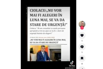 guvernul demonteaza un fake news despre alegerile prezidentiale 67e791782b2b7