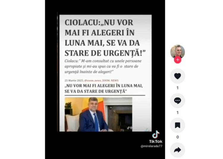 guvernul demonteaza un fake news despre alegerile prezidentiale 67e791782b2b7