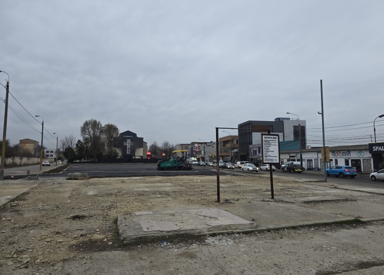 locuri de parcare si spatii verzi in locul fostului bazar gorbaciov au inceput lucrarile 67d9cb3154b72