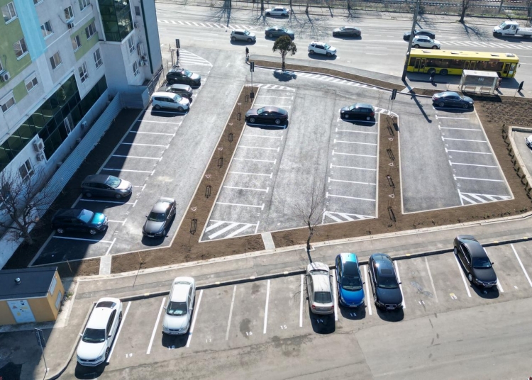 o noua parcare a fost amenajata in municipiul constanta 67caa20e44776