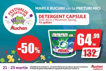 reducerile mari continua festivalul ofertelor wooww la auchan aduce preturi senzationale 67dcfe75cfac9