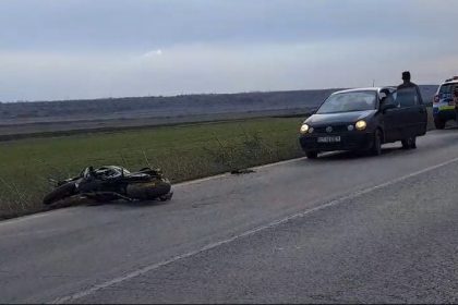 accident rutier la iesire din localitatea cobadin a fost implicata o motocicleta 67f11ce260dff