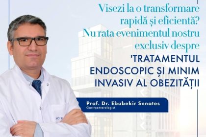 acibadem organizeaza un eveniment exclusiv cu intrare libera la constanta noile tratamente minim invazive impotriva obezitatii cu prof dr ebubekir senates 67ed447b1ab34