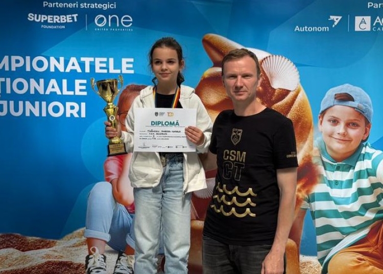 andreea tiganescu aduce singura medalie de argint pentru constanta la dezlegari la campionatele nationale de juniori la sah 2025 681225156130f