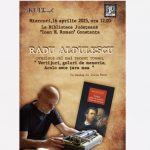 dialog cu radu aldulescu la biblioteca judeteana constanta despre romanul vertijuri goluri de memorie acolo este tara mea 67fd3e8e1bf21