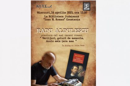 dialog cu radu aldulescu la biblioteca judeteana constanta despre romanul vertijuri goluri de memorie acolo este tara mea 67fd3e8e1bf21