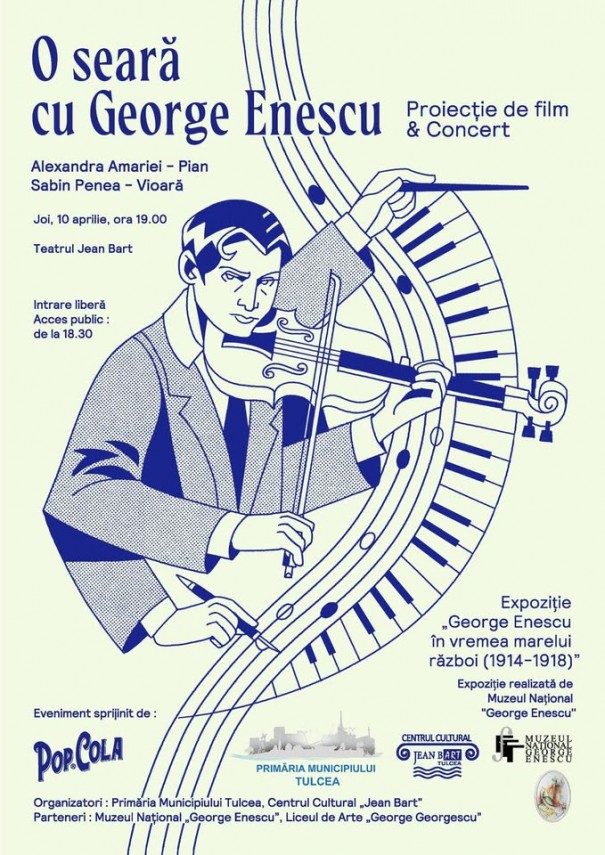 eveniment cultural la teatrul jean bart tulcea la 70 de ani de la trecerea in eternitate a marelui george enescu 67f672685a33f