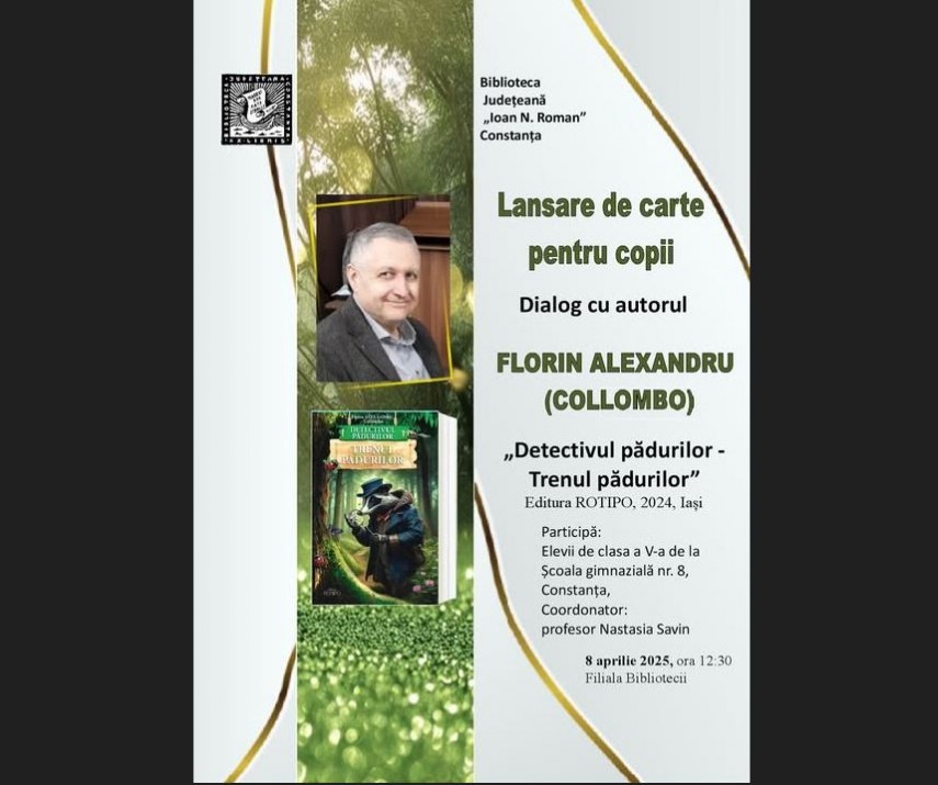 florin alexandru lanseaza cartea pentru copii detectivul padurilor trenul padurilor 67f37c0bd6b4e