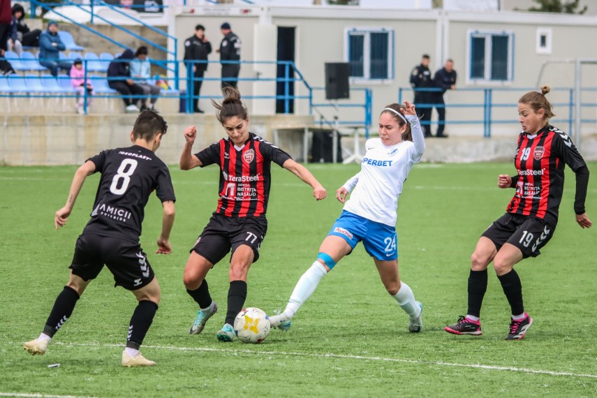 fotbalistele de la farul constanta victorie in vinerea mare care le apropie si mai mult de al doilea titlu de campioane galerie foto video 68029d4dd3f73