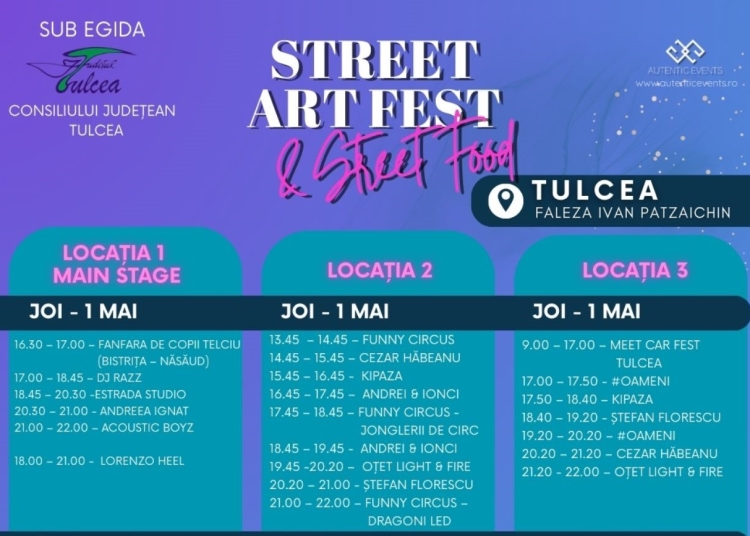 programul streetartfest eveniment organizat sub egida consiliului judetean tulcea 68108e79b1262