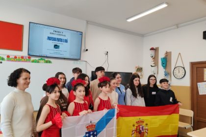 scoala grigore moisil din navodari gazda pentru elevii si profesorii din spania 67f4537fb312c