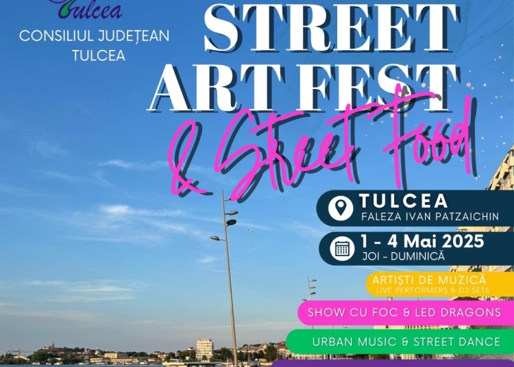 street art fest street food tulcea 2025 arta muzica distractie 680b2eafc95d1