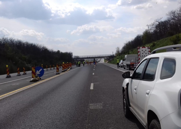 trafic restrictionat pe autostrada a2 sensul de mers catre bucuresti 67ee2b515dcd1