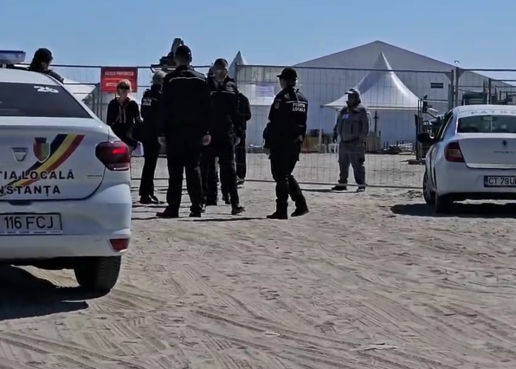 video probleme cu festivalul sunwaves oamenii legii au descins pe plaja din mamaia nord 680f5535d477e