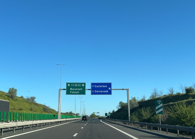 atentie soferi trafic restrictionat pe autostrada a2 in zona localitatii medgidia 68381923175bd