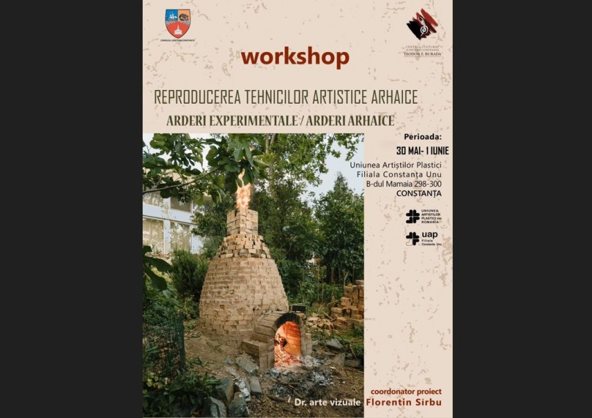 centrul teodor t burada constanta anunta o noua editie a proiectului reproducerea tehnicilor artistice arhaice arderi experimentale arderi arhaice p 682f2cc794a5c