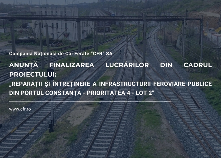 cfr au ajuns la final lucrarile de reparatii si intretinere a infrastructurii feroviare in portul constanta 68231769599d0