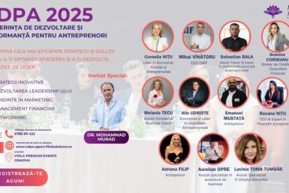deputatul aur constanta mohammad murad invitat special la conferinta de dezvoltare si performanta pentru antreprenori 6831e058565ee