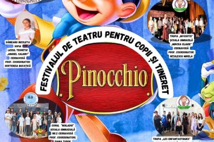 festivalul de teatru pentru copii si tineret pinocchio editia a xviii a de 1 iunie la casa de cultura i d chirescu din cernavoda 6836e4e480b76