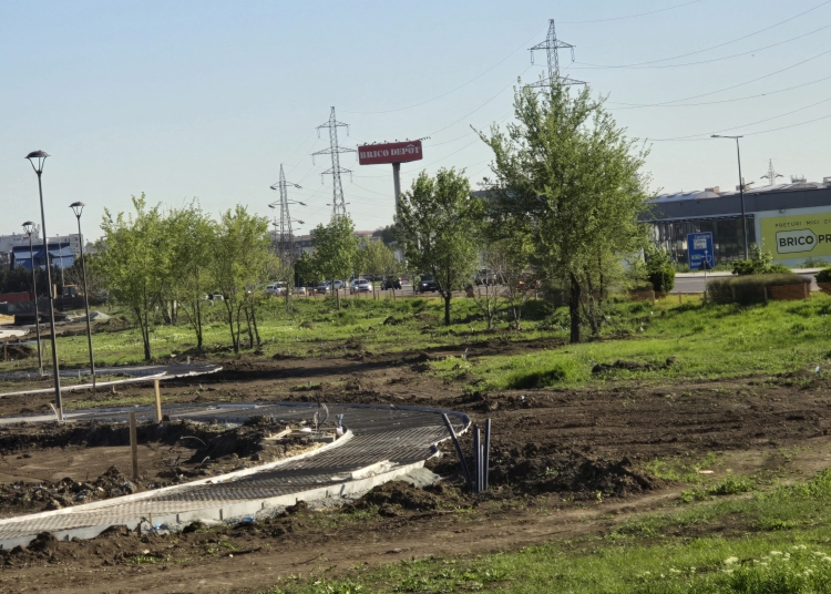 galeri foto lucrarile in cadrul proiectului perdeaua verde sunt in grafic in curand cartierul veterani va avea un parc de 43 000 de metri patrati 68193dbf61d5c