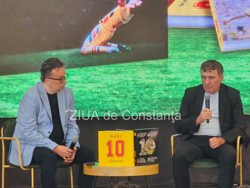 gheorghe hagi a prezentat la cazino autobiografia in imagini hagi drumul meu povestea unei cariere de