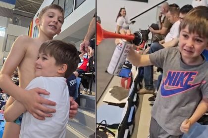 imagini induiosatoare campionul incurajat frenetic din tribuna de fratele mai mic finalul e in lacrimi galerie foto video 68371a0807a61