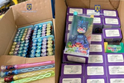 jucarii contrafacute depistate de politisti intr un container sosit in port 6826f0ec0b65f