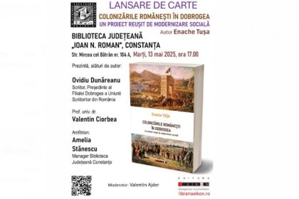 lansare de carte la biblioteca judeteana ioan n roman constanta colonizarile romanesti in dobrogea un proiect reusit de modernizare sociala 681f243c16cb2