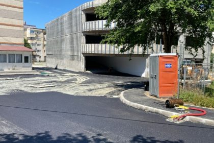lucrarile de executie la construirea primei parcari supraetajate din orasul cernavoda se apropie de final 682c50c082acb