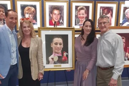 marea campioana din constanta catalina ponor inclusa in gymnastics hall of fame ceremonie la oklahoma city la care a fost si nadia comaneci galerie foto 682969fdc4797