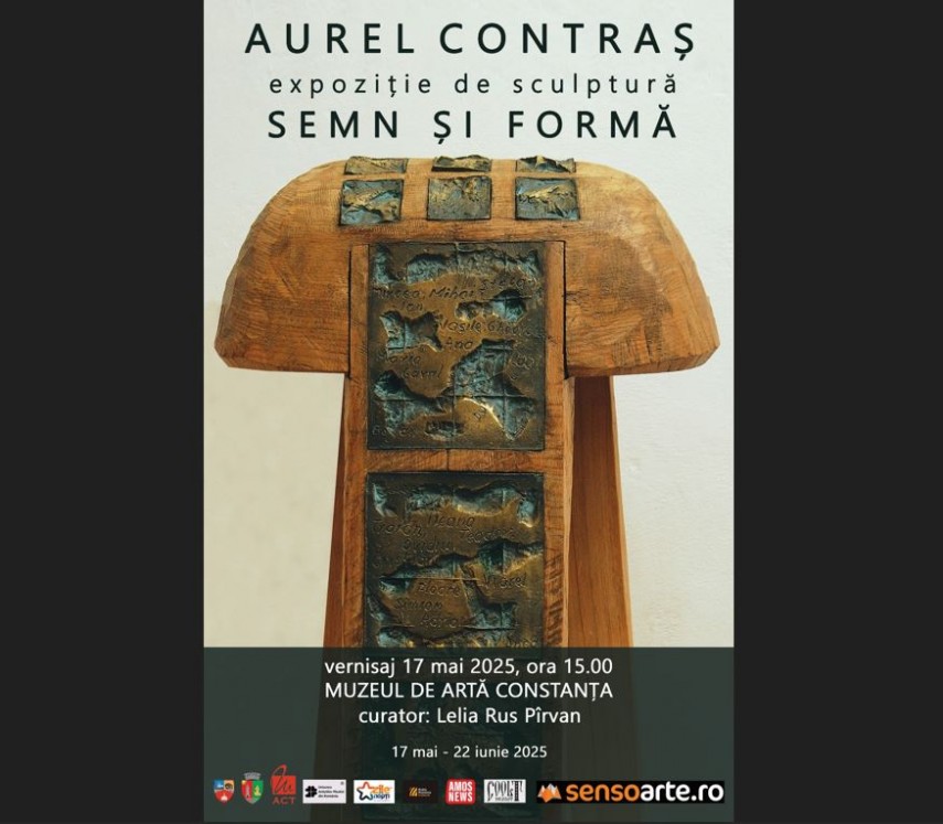 muzeul de arta constanta gazda vernisajului expozitiei de sculptura semn si forma a lui aurel contras 68258a061e714