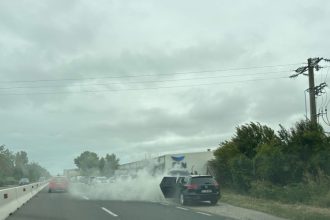 o masina a lua foc la intrare in mangalia 6832d8fa55a0a