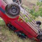o masina s a rasturnat in apropiere de topalu cinci persoane intre care doi copii au ajuns la spital 6832aed16ddc5