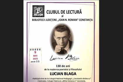 o noua editie a clubului de lectura la biblioteca judeteana constanta opera lui lucian blaga in prim plan 681b10a648a90