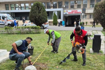 presedintele cj constanta florin mitroi spatiul verde din curtea spitalului se amenajeaza gratuit in colaborare cu un ong de profil 68274af98c3ac