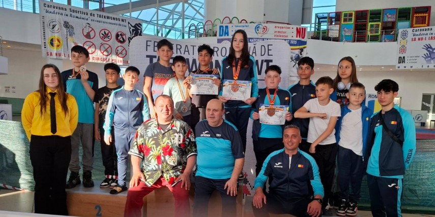sportivii de la csc mihail kogalniceanu au urcat pe podium la nationalele de taekwondo wt galerie foto 681c792698764