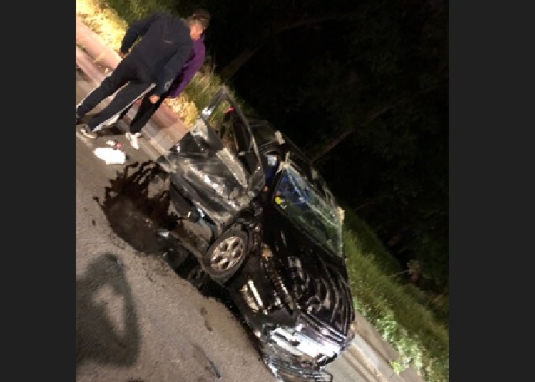 video accident rutier in zona dedeman un sofer incepator s a rasturnat cu masina 68206fc69a4a2