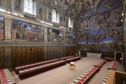 video conclavul pentru alegerea noului papa incepe astazi 133 de cardinali inchisi in capela sixtina 681b204c77ebc