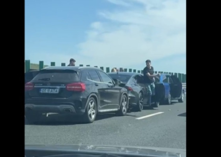 video inca un accident rutier pe autostrada a2 sensul de mers catre litoral 68133bfccfcc6