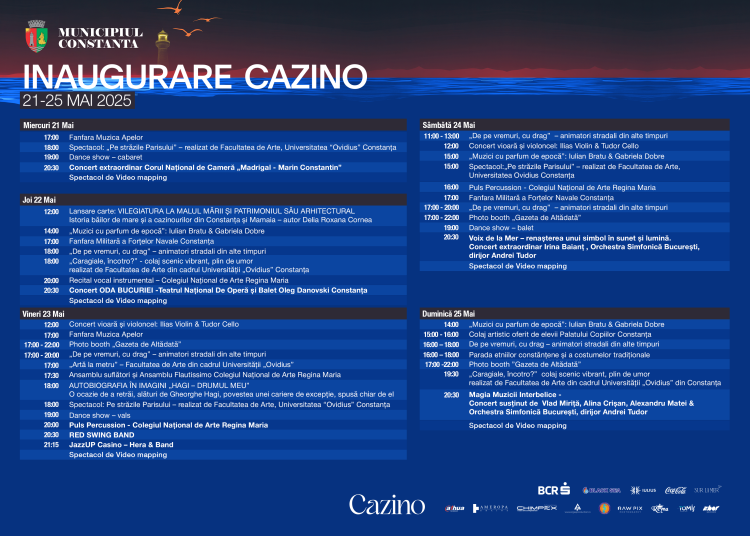 zilele constantei 2025 redeschiderea cazinoului constanta cinci zile de sarbatoare emotie si arta 6825e4967a45c