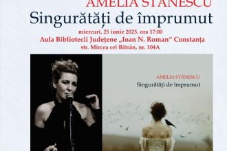 amelia stanescu lanseaza volumul de poeme singuratati de imprumut la biblioteca judeteana constanta 685a3a398aad6
