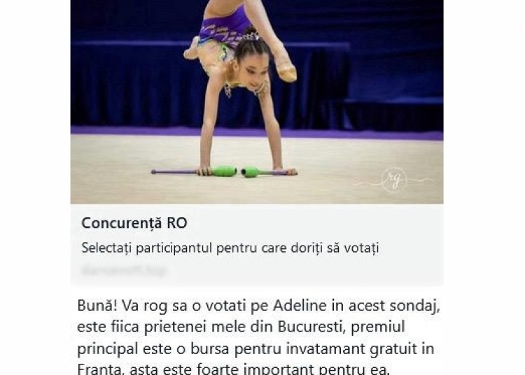 ati primit mesaje pe whatsapp ca sa o votati pe adeline si le ati dat curs diicot a destructurat reteaua din spatele acestei inselaciuni perchezitii si la constanta 684ab4ceacd43