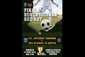 cs victoria cumpana si acs alegria juventus sport matca joaca finala euroregiunii sud est din campionatul de fotbal juniori u19 editia 2024 2025 6852cf3ddabda